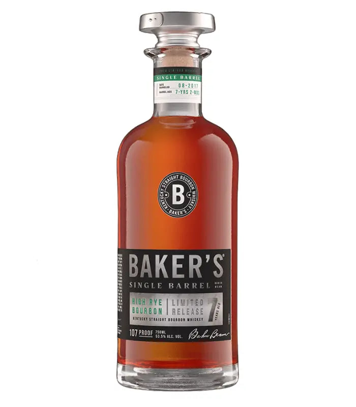 Baker's 7 Year Single Barrel High Rye Bourbon