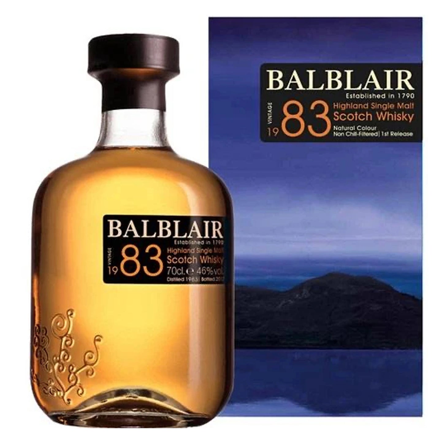 Balblair 1983 1st Release Single Malt Scotch