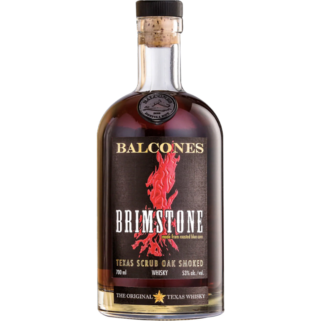 Balcones Brimstone Texas Scrub Oak Smoked Corn Whiskey_LostNLiquor.com