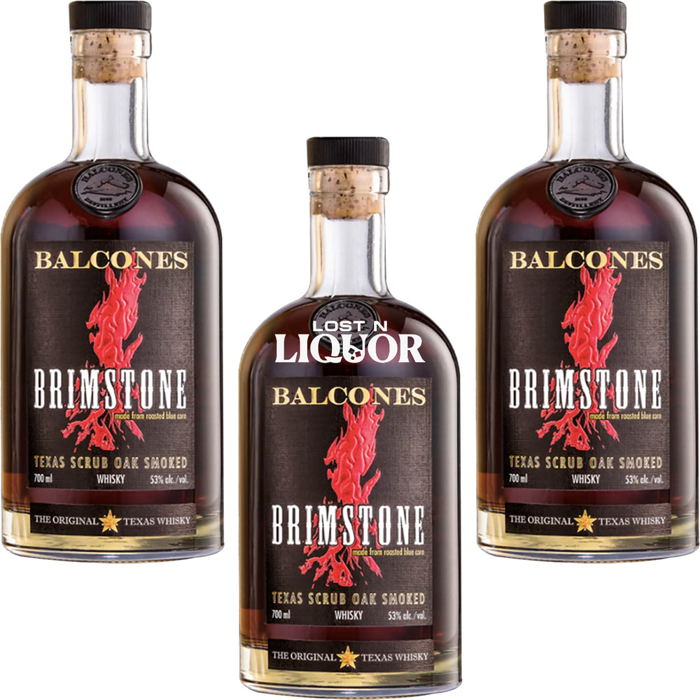 Balcones Brimstone Texas Scrub Oak Smoked Corn Whiskey_LostNLiquor.com