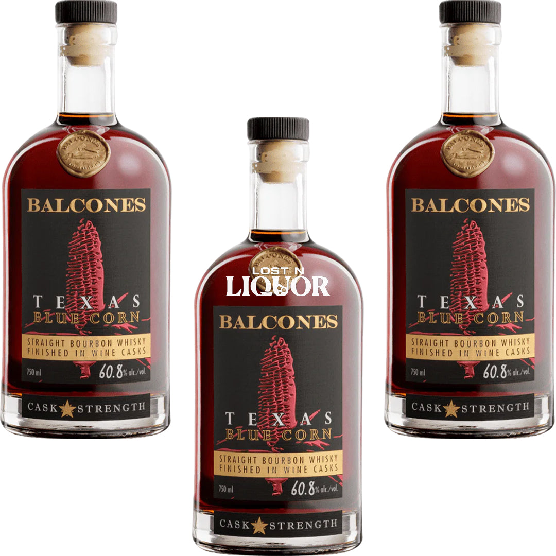 Balcones Texas Blue Corn Wine Cask Bourbon Whiskey_LostNLiquor.com