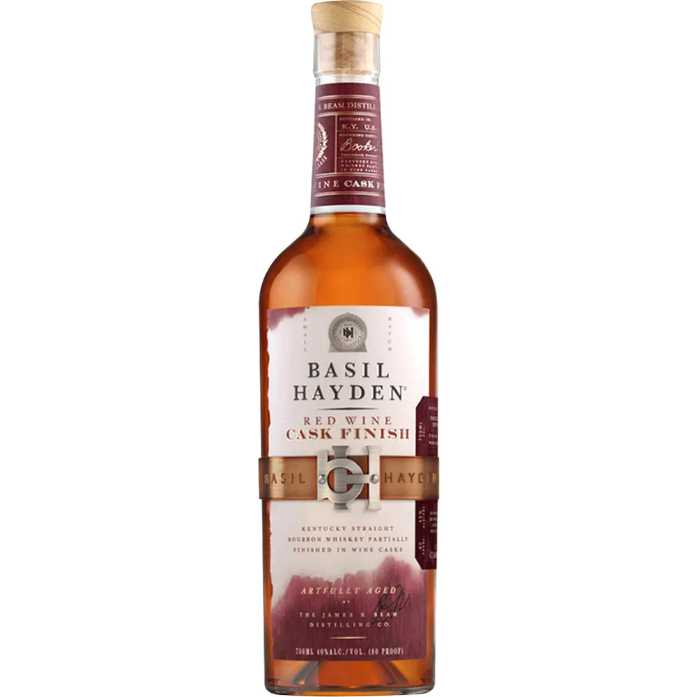 Basil Hayden Red Wine Cask Finish Bourbon Whiskey_LostNLiquor.com