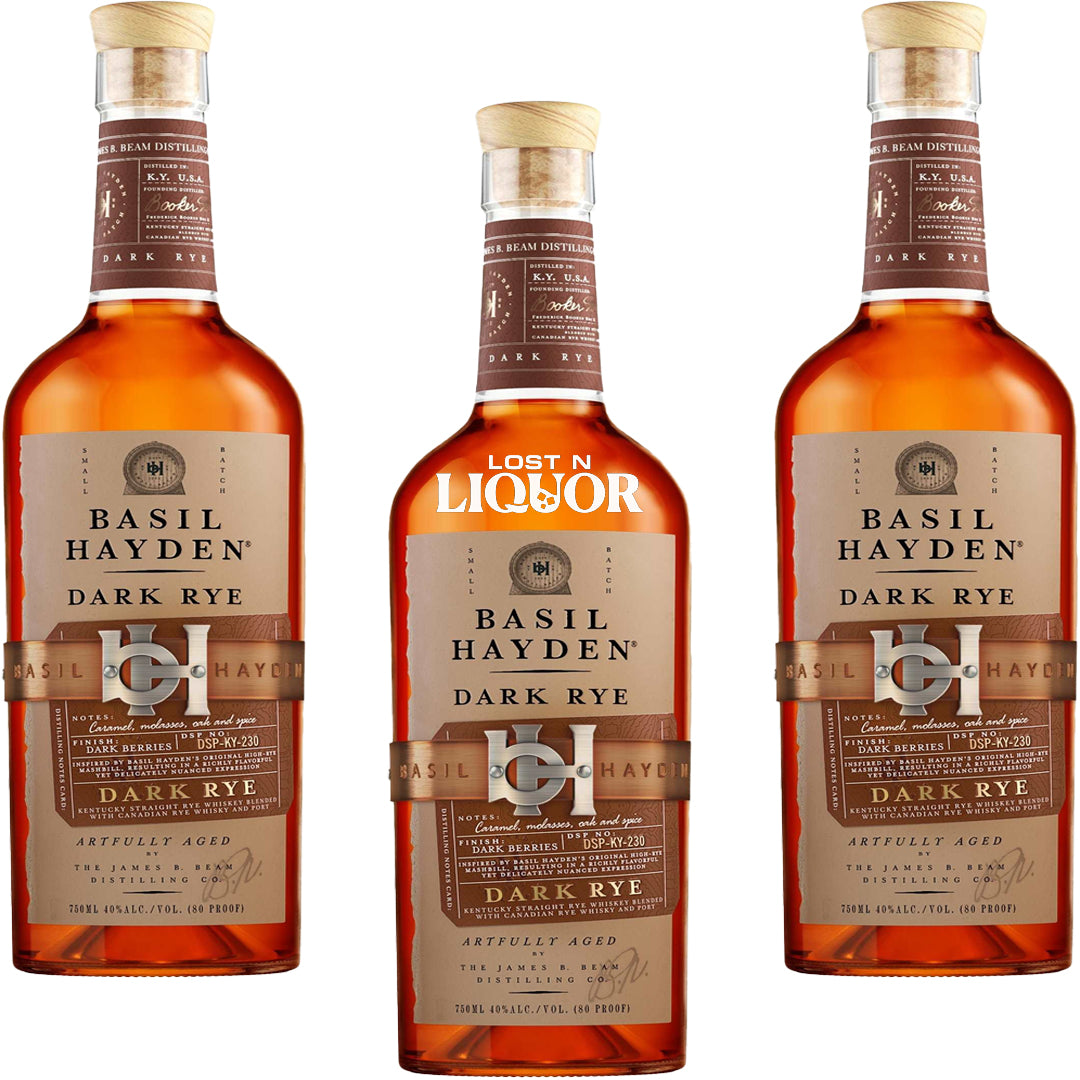 Basil Hayden's Dark Rye Kentucky Straight Rye Whiskey_LostNLiquor.com