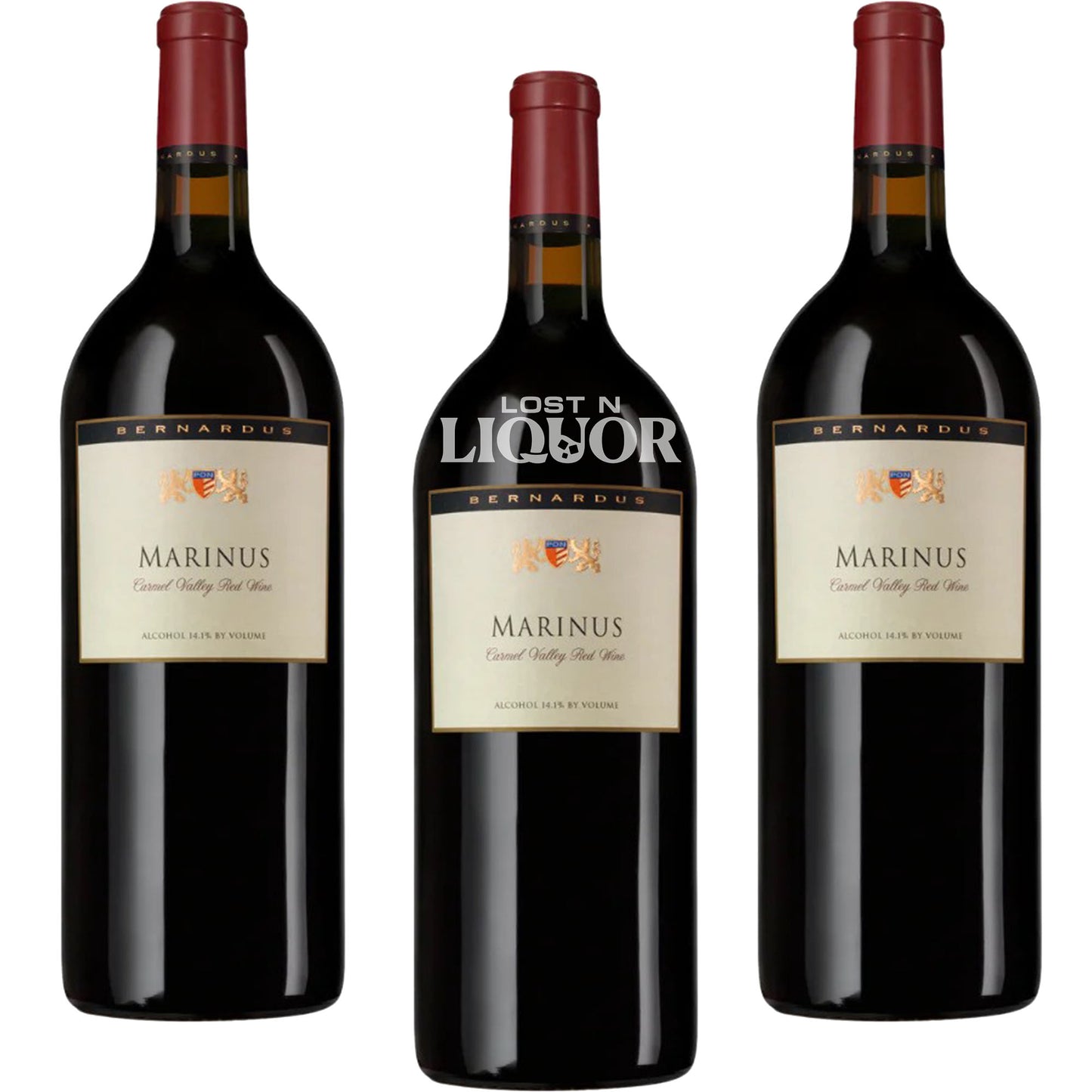 Bernardus Red Wine Marinus Carmel Valley 3 Pack