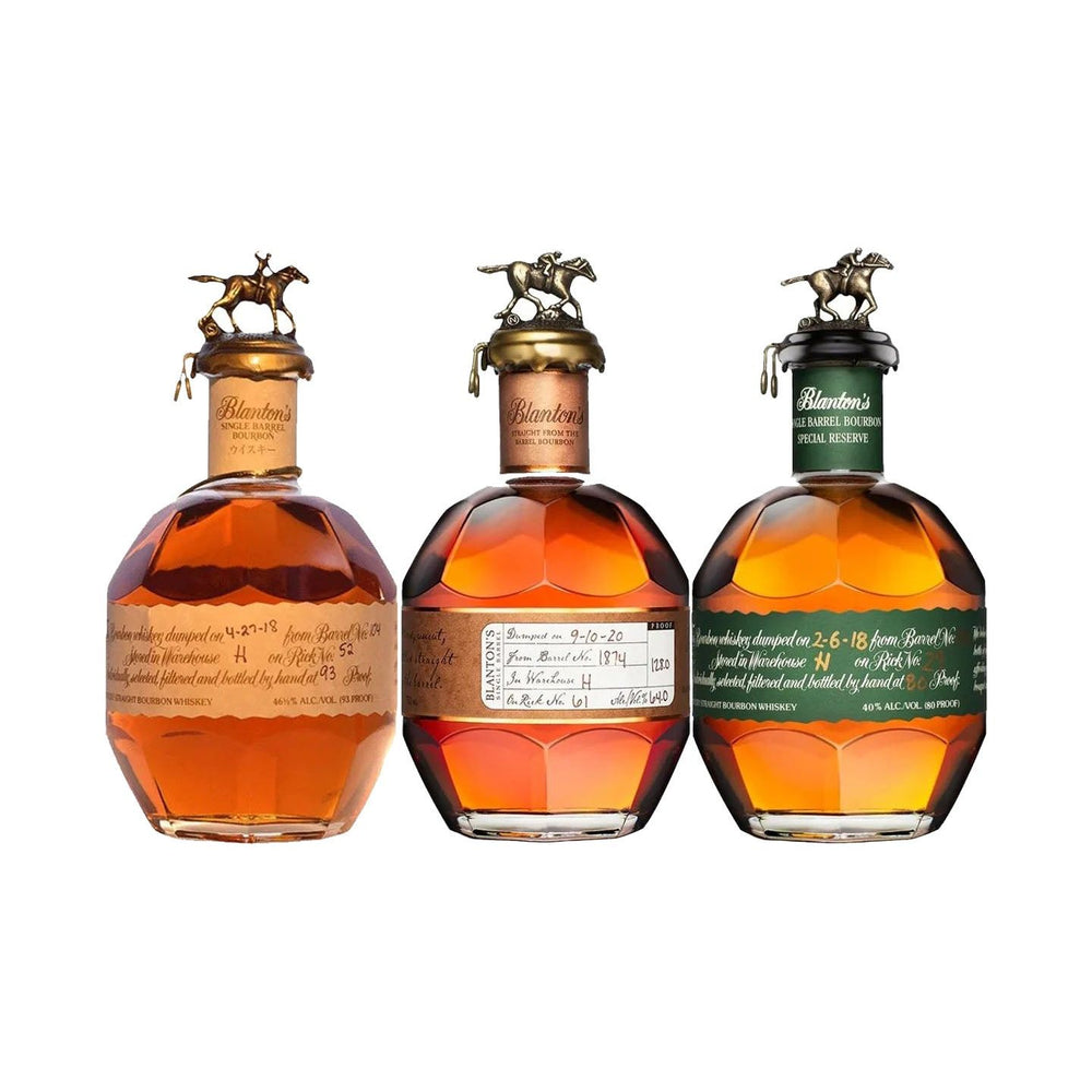 Blanton's Red Label, Straight From the Barrel, & Special Reserve Bundle LostNLiquor