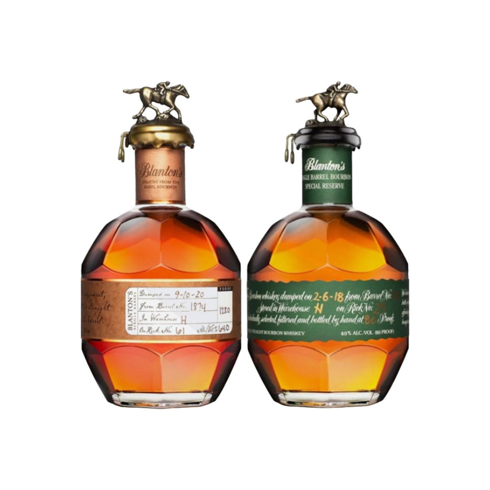 Blanton's Straight From the Barrel and Blanton's Green Label Bundle LostNLiquor