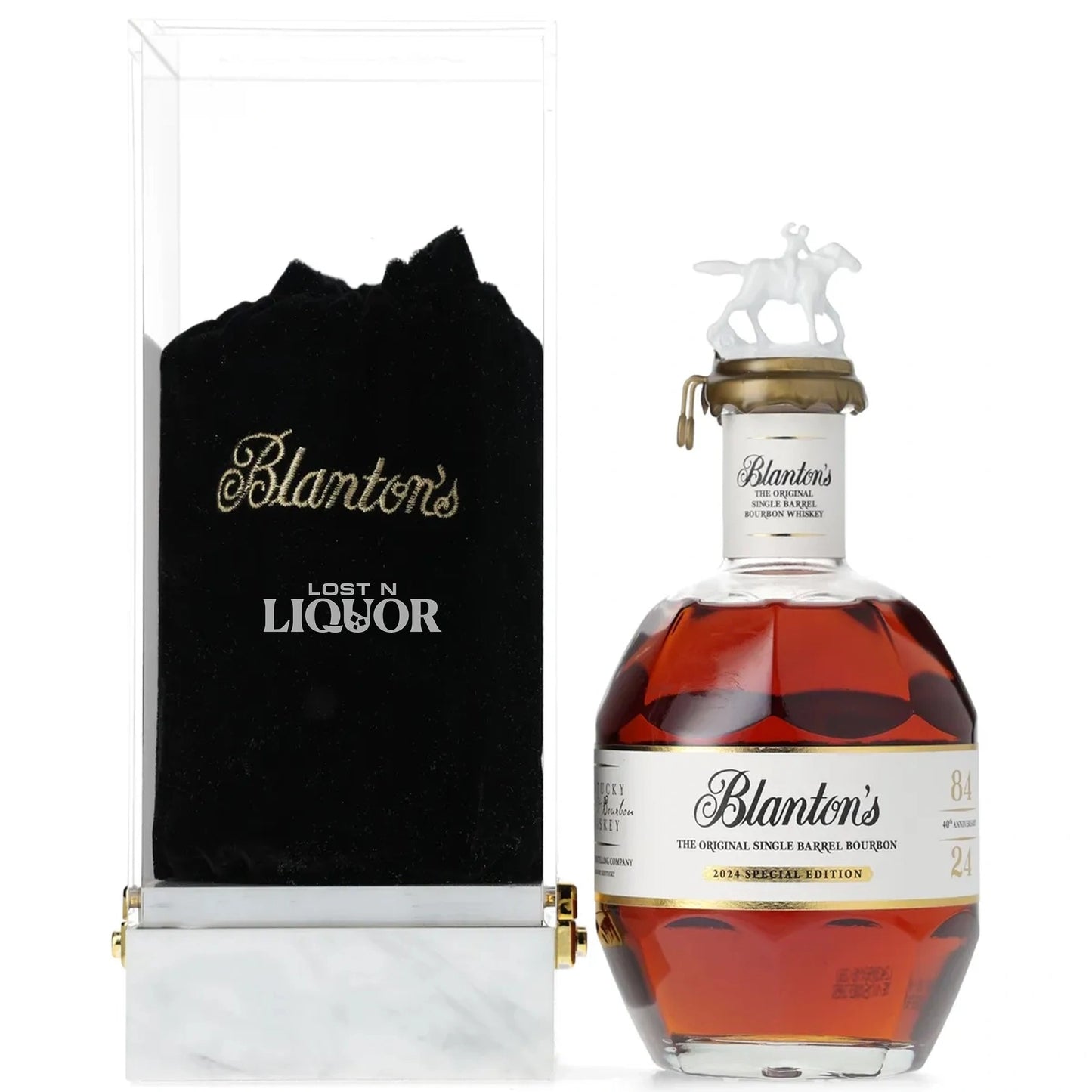 Blanton's 40th Anniversary Special Edition Single Barrel Bourbon with Box