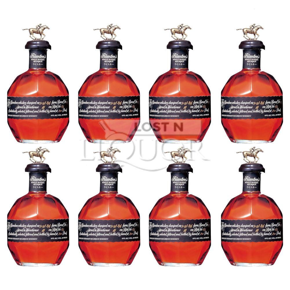 Blanton's Black Label Single Barrel Full Complete Horse Collection