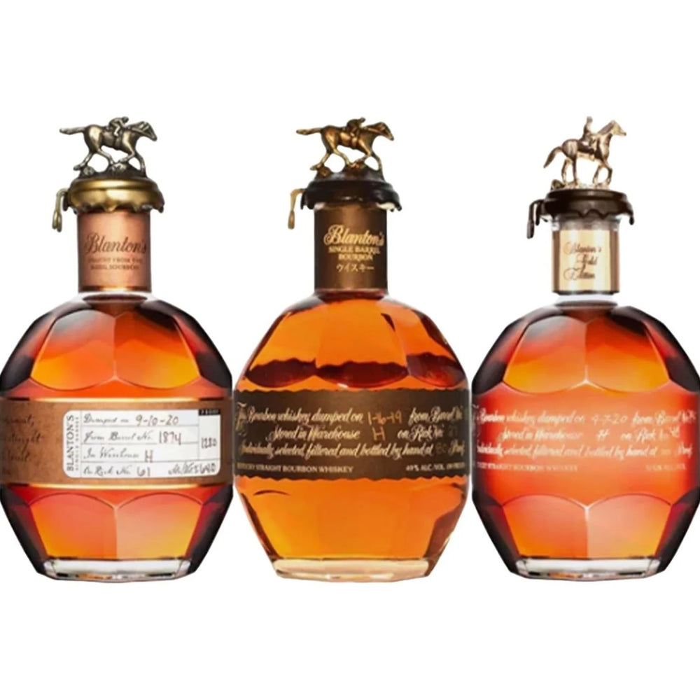 Blanton's STFB, Black Label & Gold Label Bundle_LostNLiquor.com