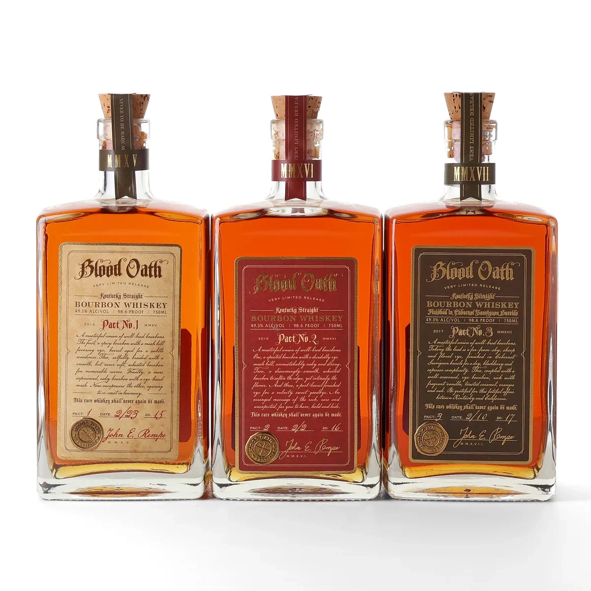 Blood Oath Trilogy Pact 1-3 Bourbon Set