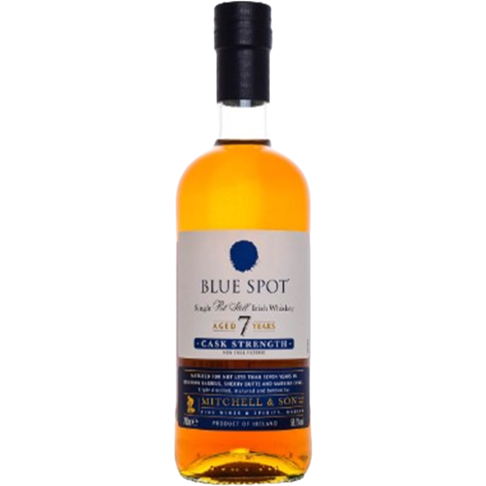 Blue Spot 7 Year Old Cask Strength Irish Whiskey LostNLiquor