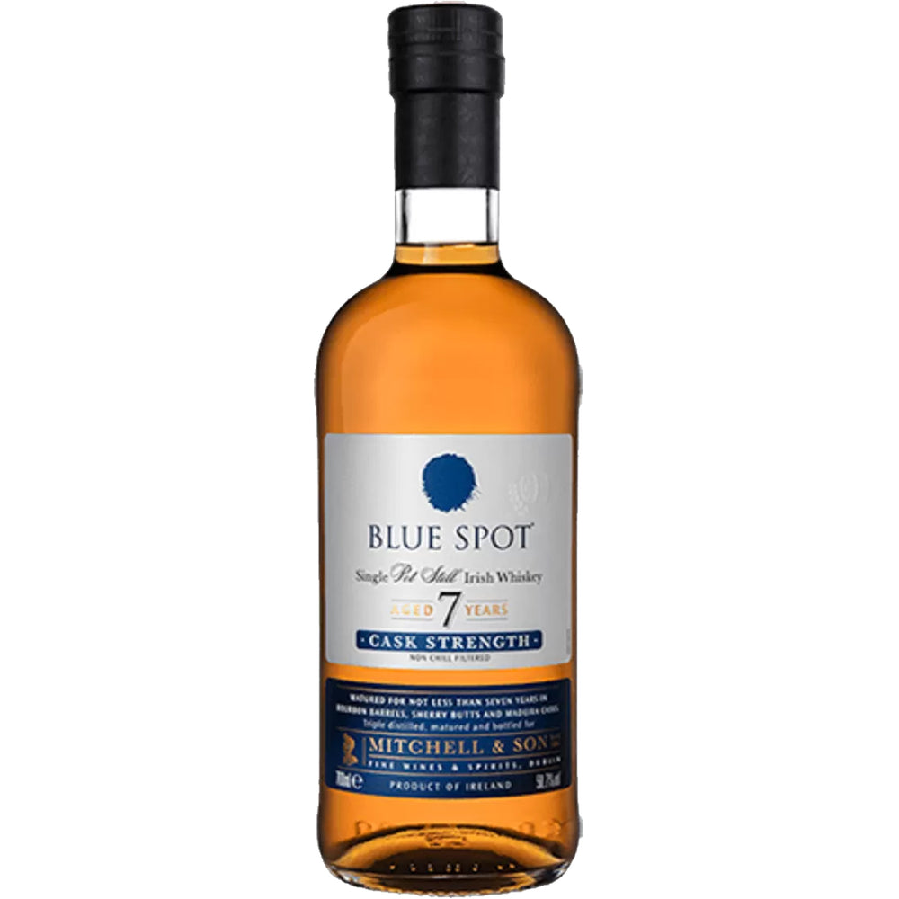 Blue Spot 7 Year Old Cask Strength Irish Whiskey_LostNLiquor.com