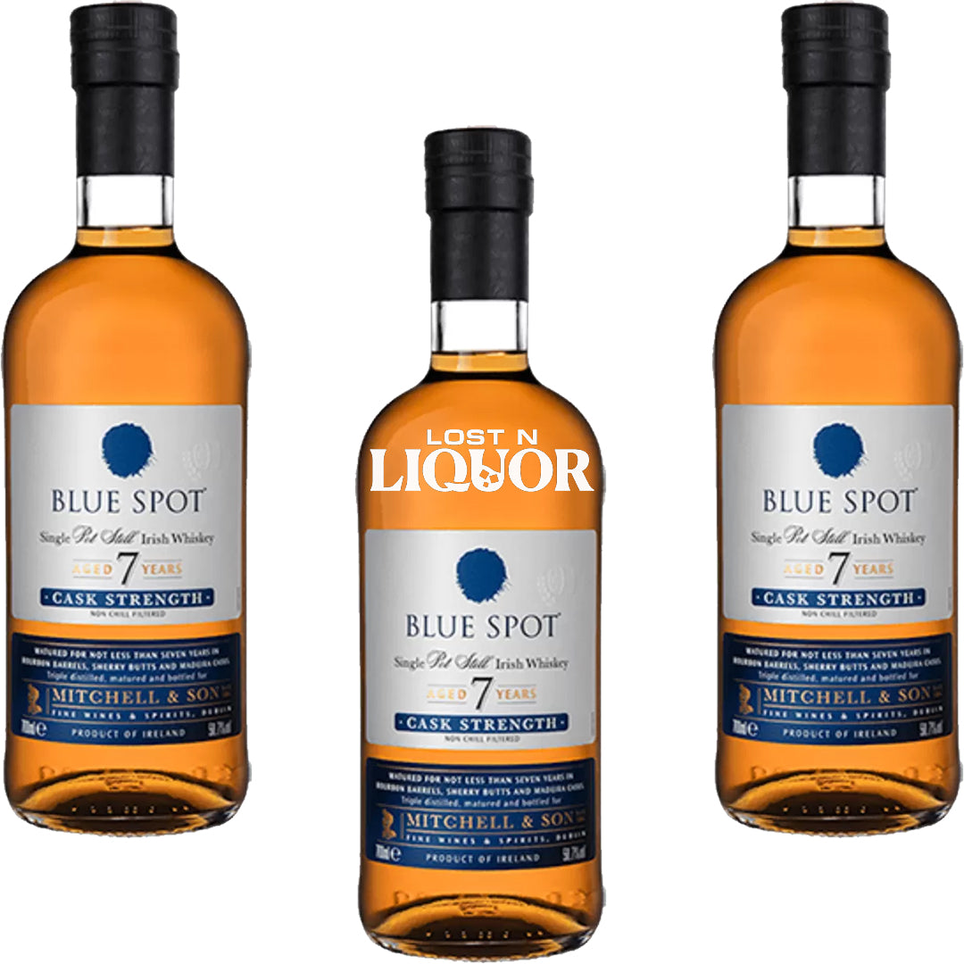 Blue Spot 7 Year Old Cask Strength Irish Whiskey_LostNLiquor.com