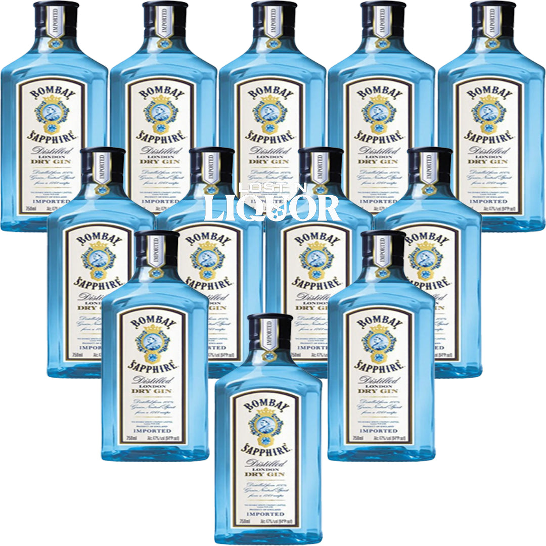 Bombay Sapphire London Dry Gin – Lost N Liquor - Online Liquor Store