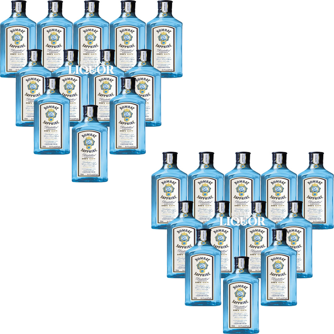 Bombay Sapphire London Dry Gin – Lost N Liquor - Online Liquor Store