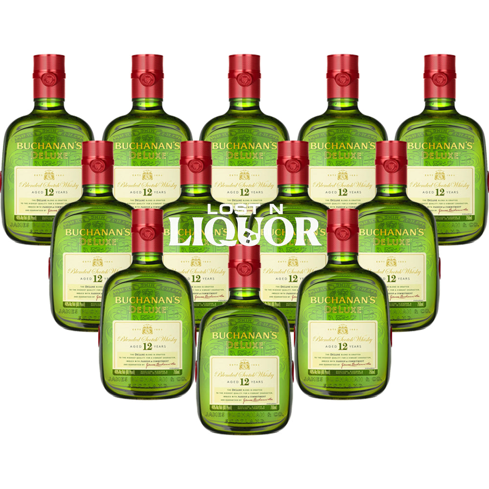
                      
                        Buchanan's Deluxe Aged 12 Years Blended Scotch Whisky (1.75)_LostNLiquor.com
                      
                    