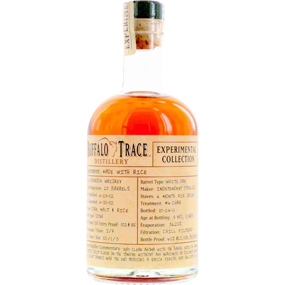 Buffalo Trace Experimental Collection Made With Rice Bourbon 2011 (375ML)_LostNLiquor.com