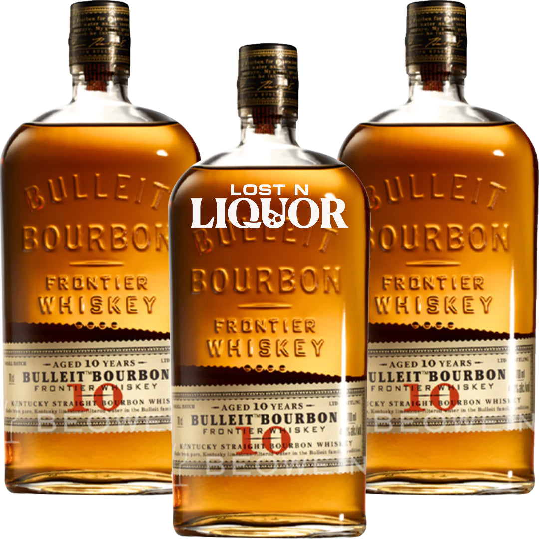 Bulleit Bourbon Aged 10 Years Frontier Whiskey_LostNLiquor.com