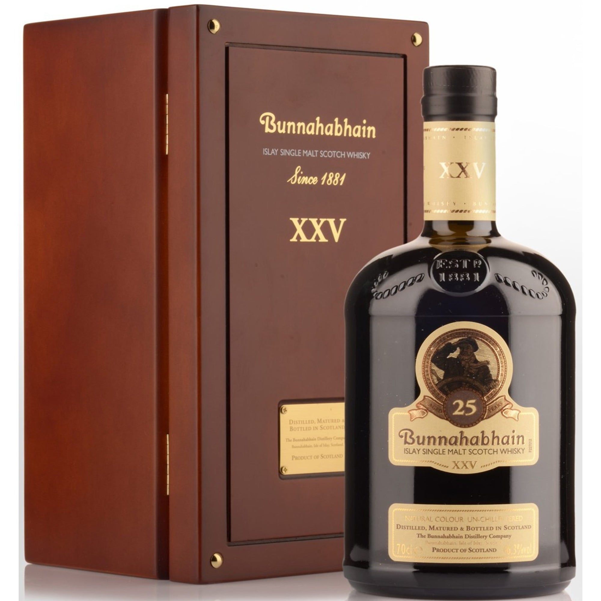 ウイスキー  Household Blended Scotch Whisky Bunnahabhain 25 Year Old XXV Single Malt Scotch Whisky 750ml