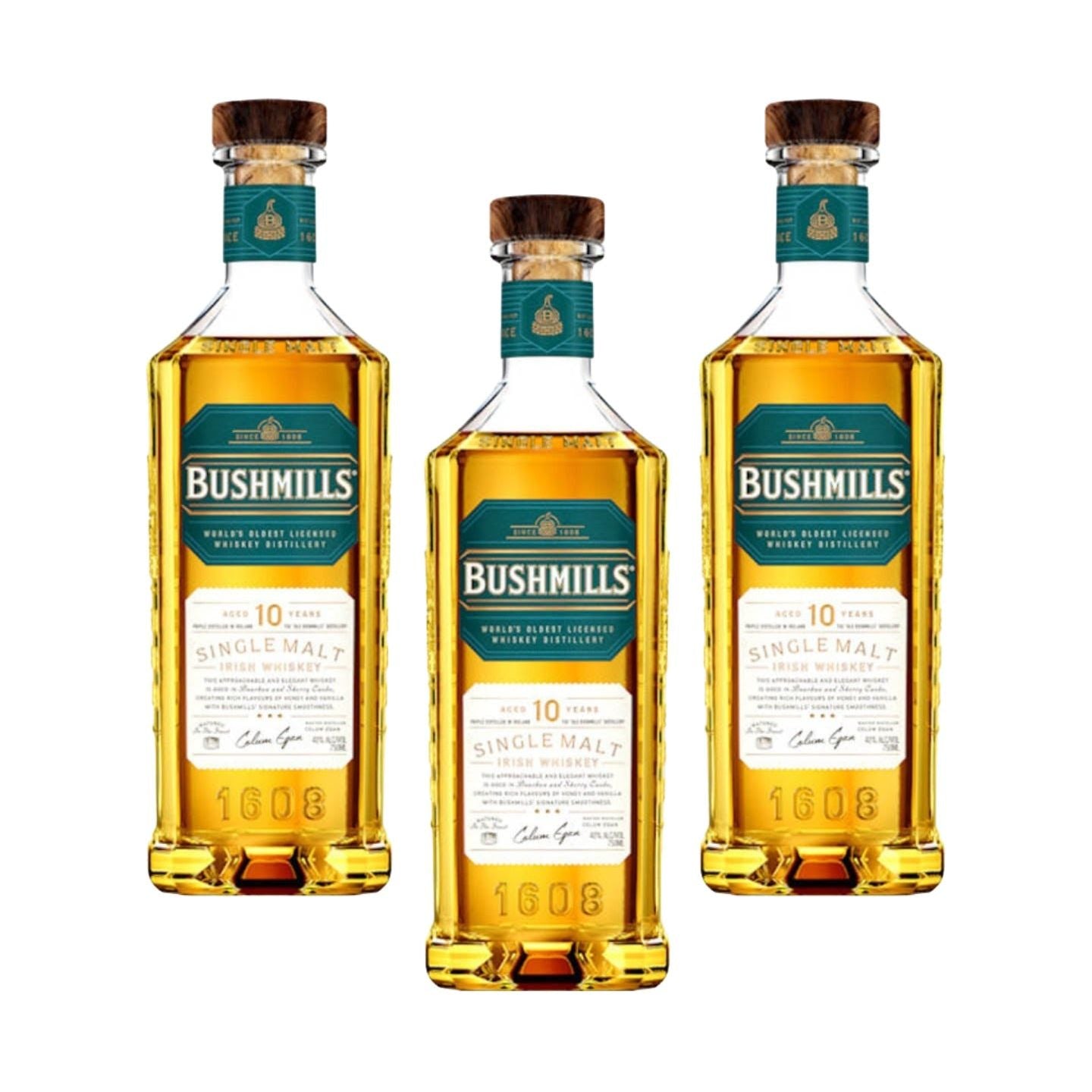 Bushmills 10 Year Single Malt Irish Whiskey LostNLiquor