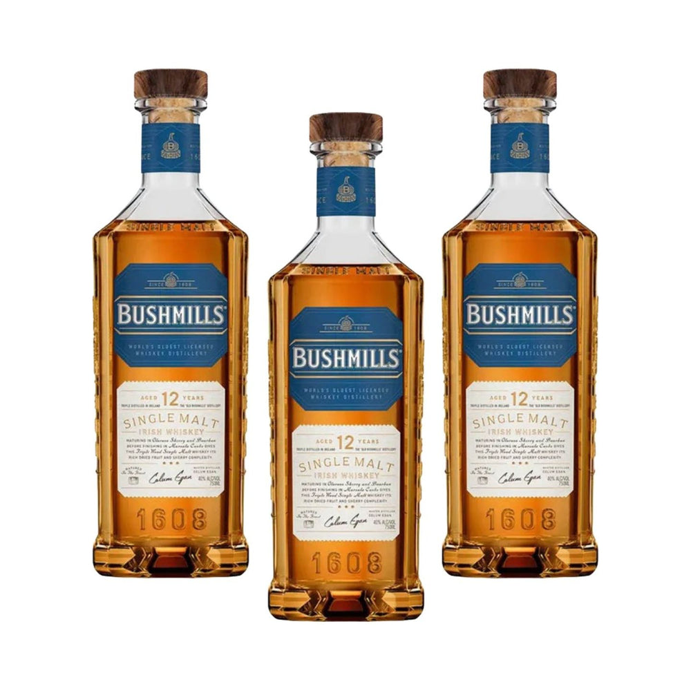 Bushmills 12 Year Old Single Malt Irish Whiskey LostNLiquor