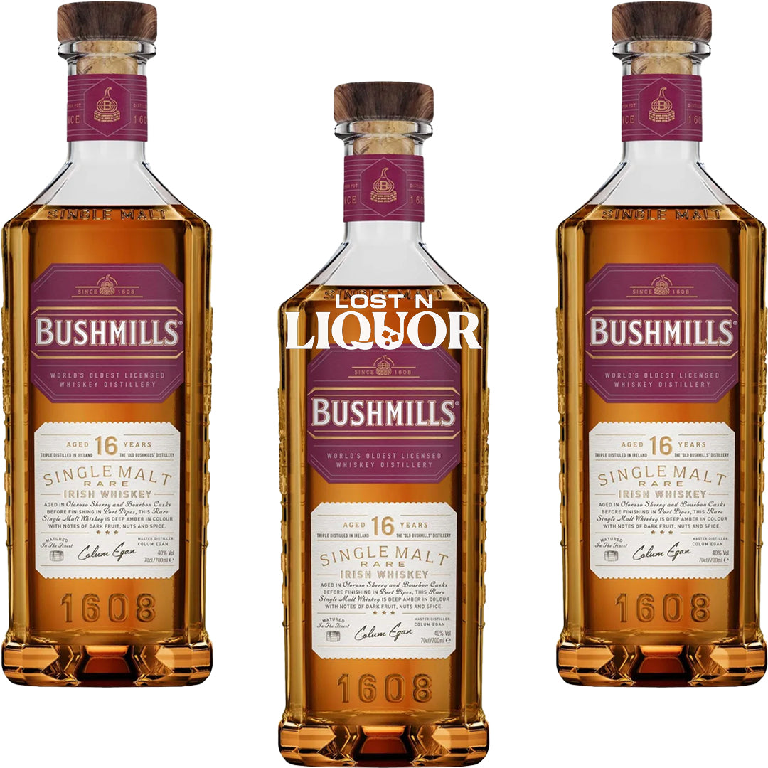 Bushmills 16 Year Single Malt Irish Whiskey_LostNLiquor.com