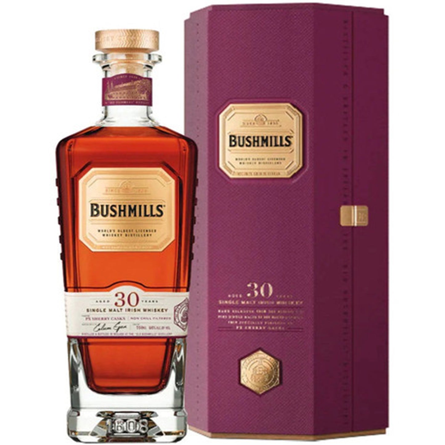 Bushmills 30 Year Single Malt Irish Whiskey_LostNLiquor.com