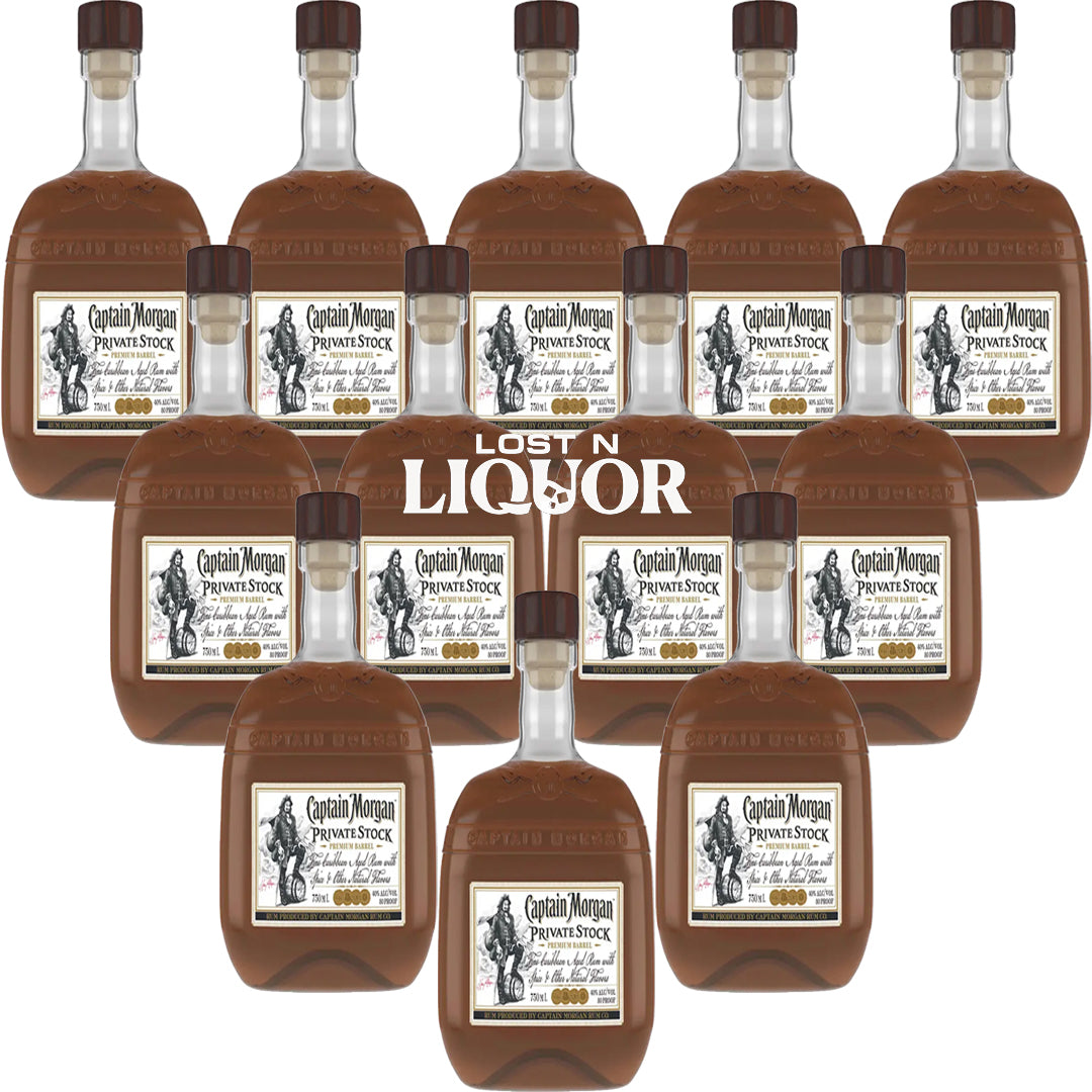 Captain Morgan Private Stock Rum – Lost N Liquor - Online Liquor Store