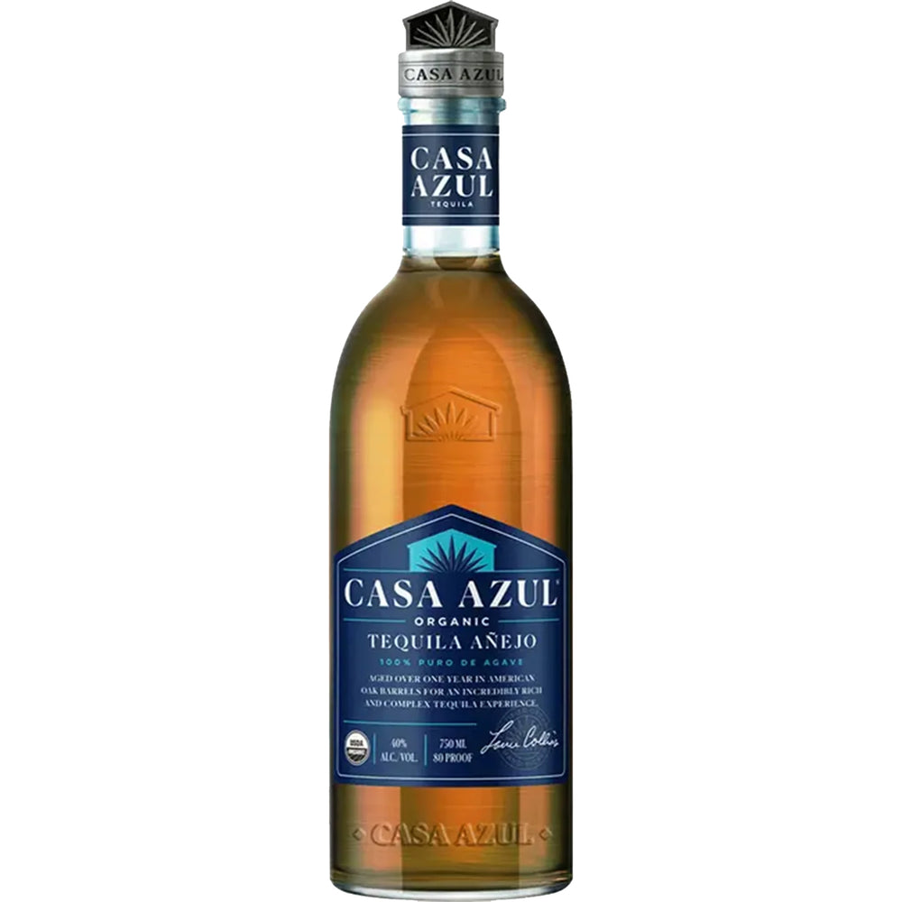 Casa Azul Anejo Organic Tequila_LostNLiquor.com