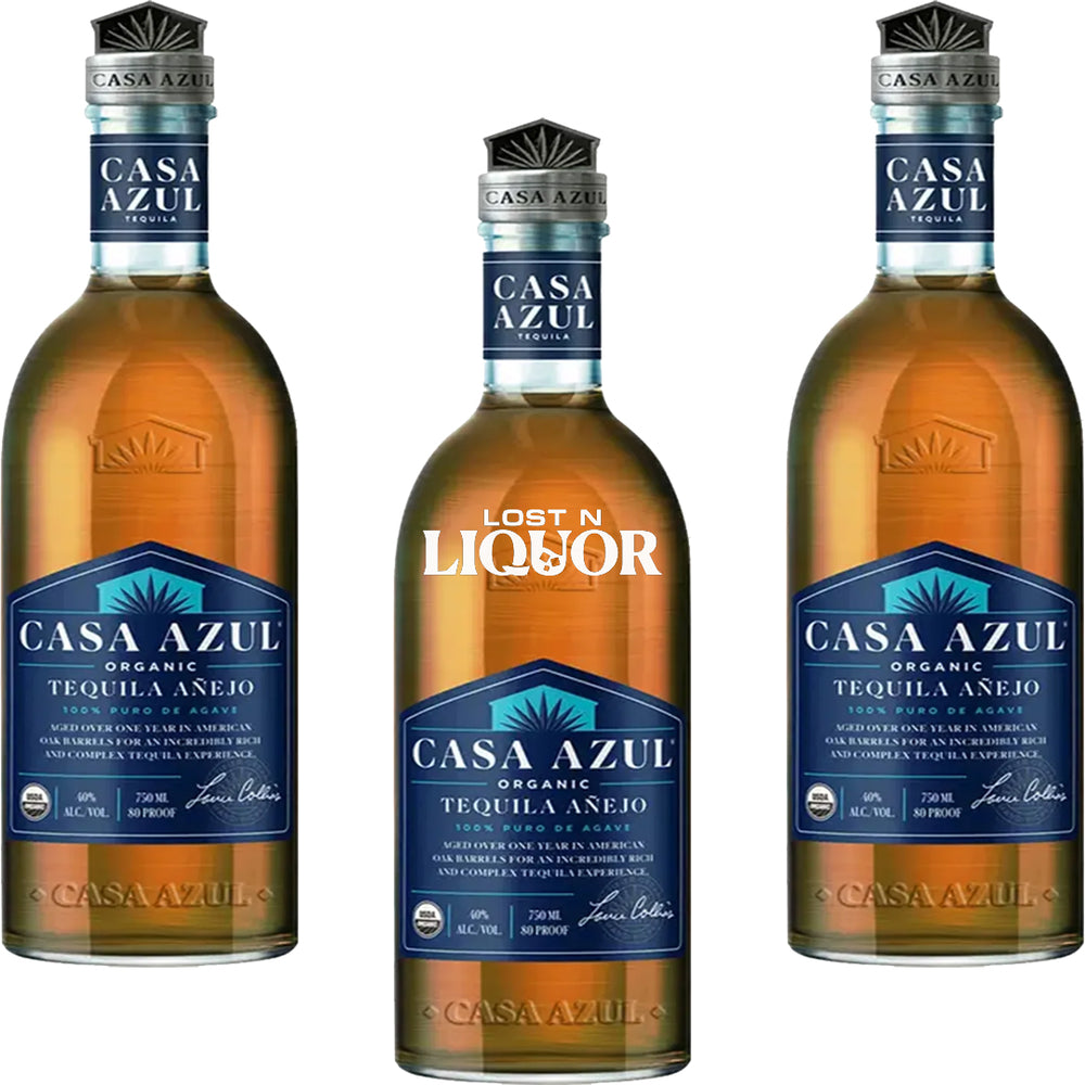 
                      
                        Casa Azul Anejo Organic Tequila_LostNLiquor.com
                      
                    