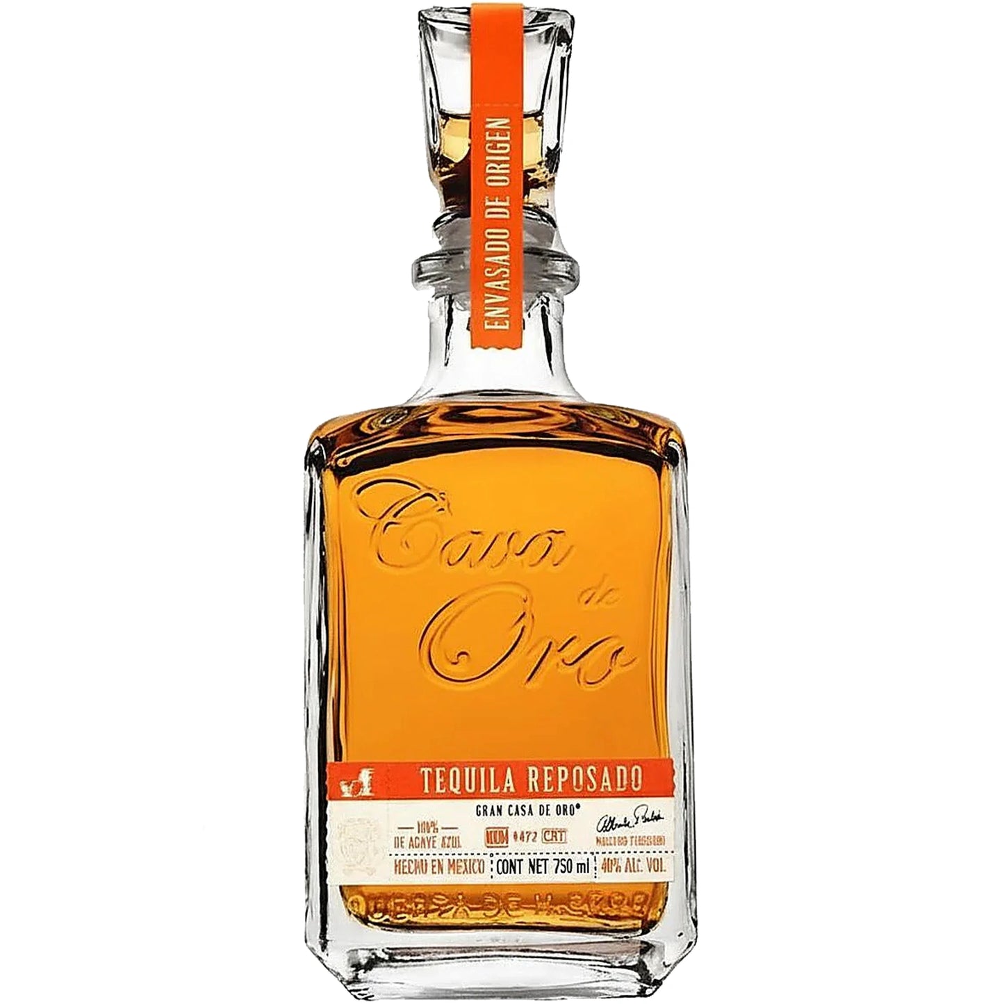 Cava De Oro Tequila Reposado