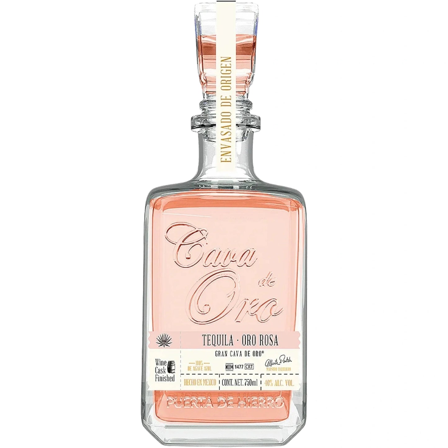Cava De Oro Tequila Rose Gold
