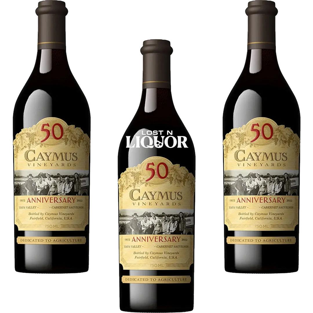 Caymus 50th Anniversary Napa Valley Cabernet Sauvignon 2022_LostNLiquor.com