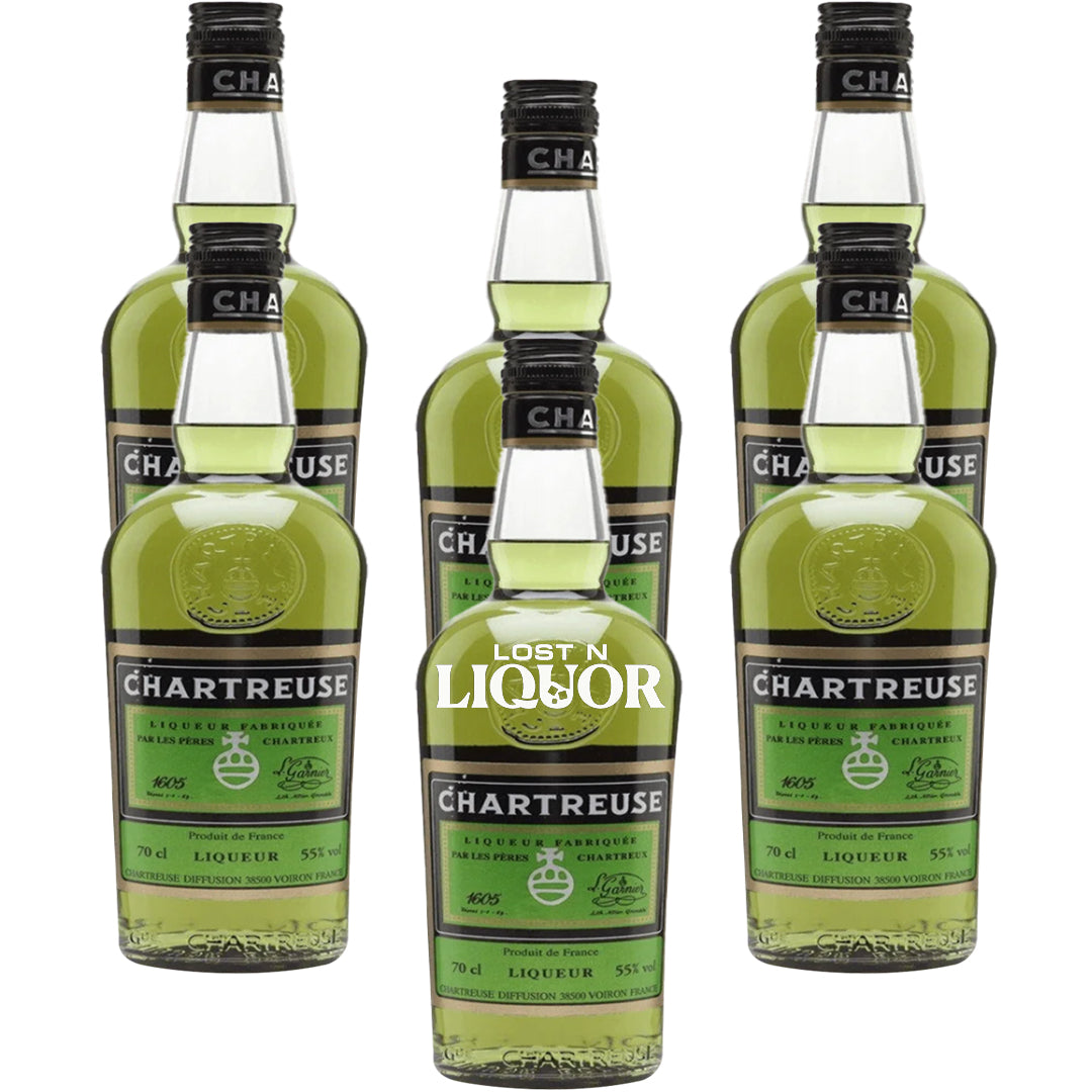 Chartreuse グリーンリキュール 55%値段ご相談下さい。 Amazon.co.jp: シャルトリューズ ヴェール(グリーン) 55度 700ml [並行