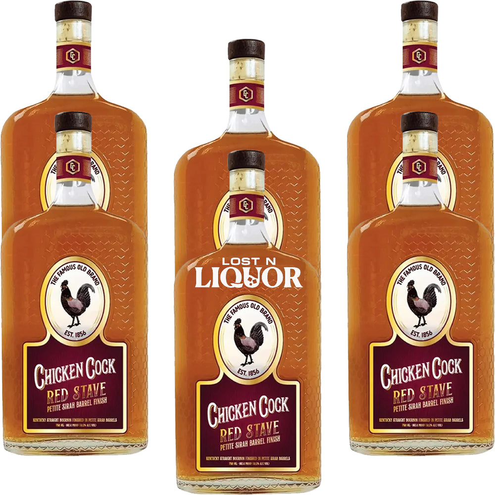 
                      
                        Chicken Cock Red Stave Petite Sirah Barrel Finish Bourbon Whiskey_LostNLiquor.com
                      
                    