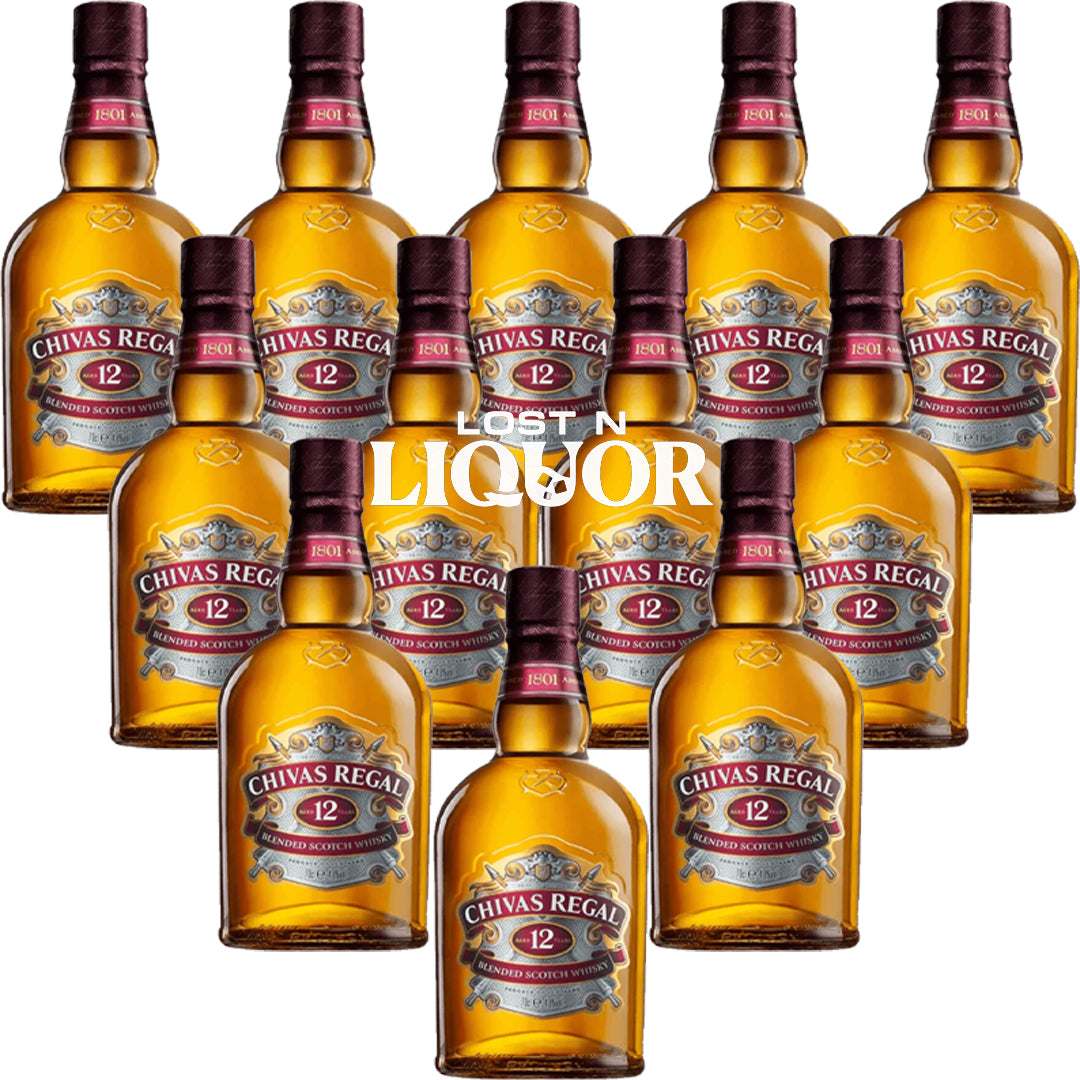 Chivas Regal 12 Year Blended Scotch Whisky (1.75L) – Lost N Liquor