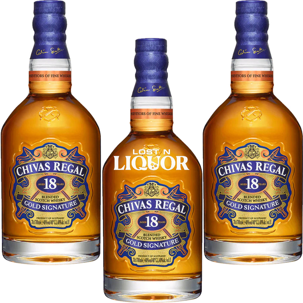 Chivas Regal Gold Signature 18 Year Scotch Whisky (1.75L)_LostNLiquor.com