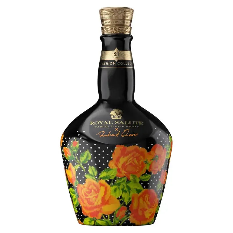 Royal Salute 21 Year Richard Quinn Orange Roses Edition