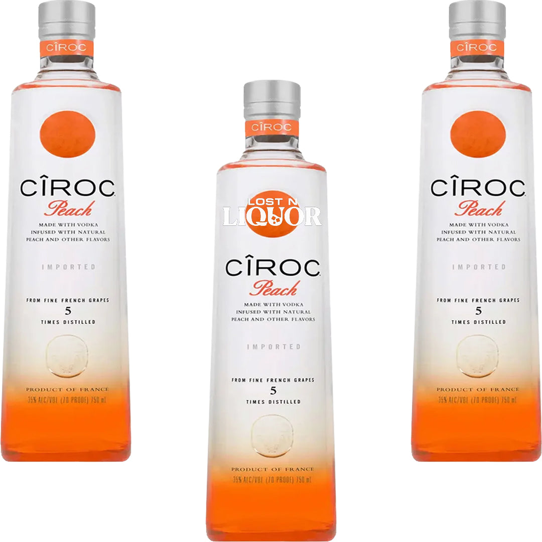Ciroc Peach Vodka – Lost N Liquor - Online Liquor Store