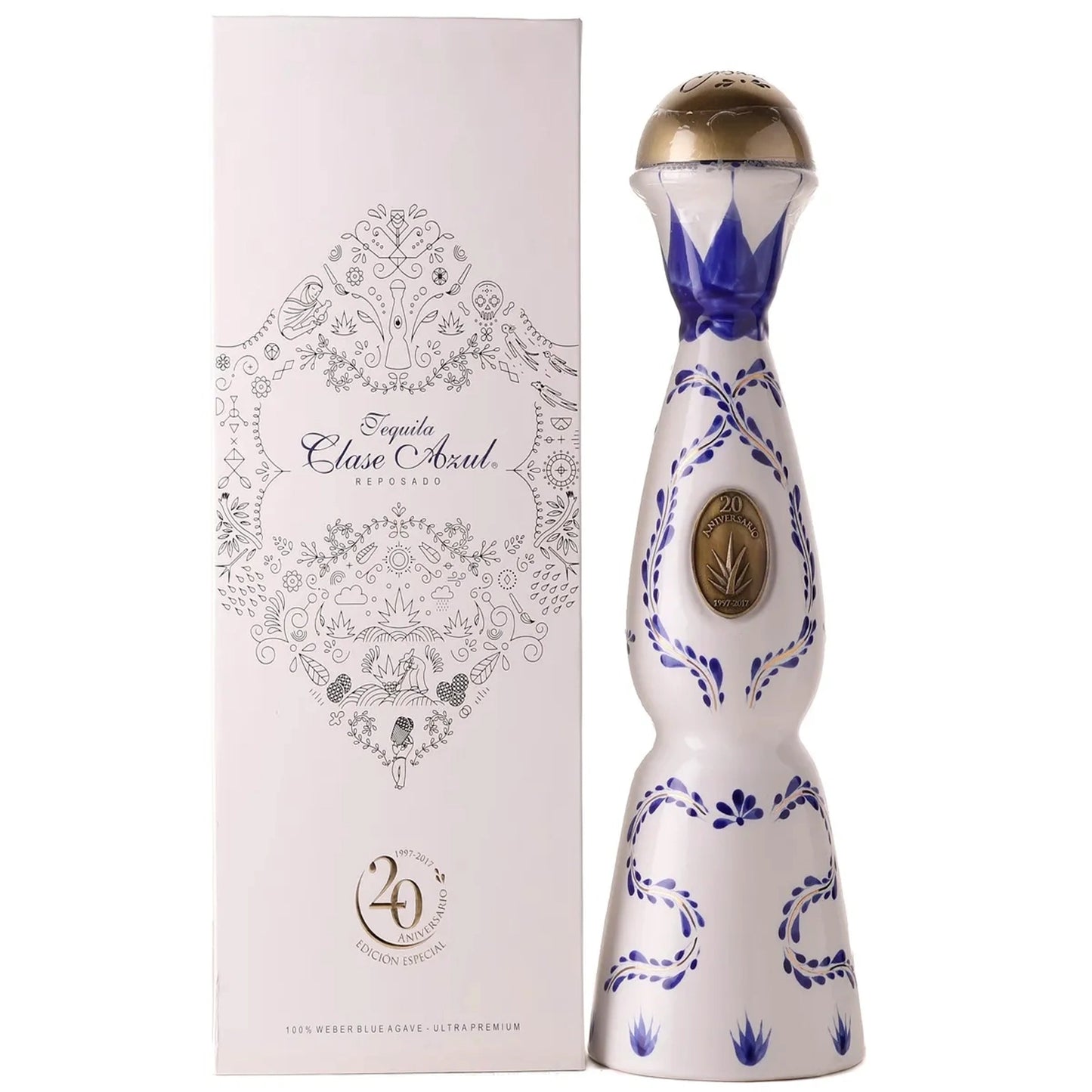 Clase Azul 20 Aniversario Reposado Tequila Decanter (2017)