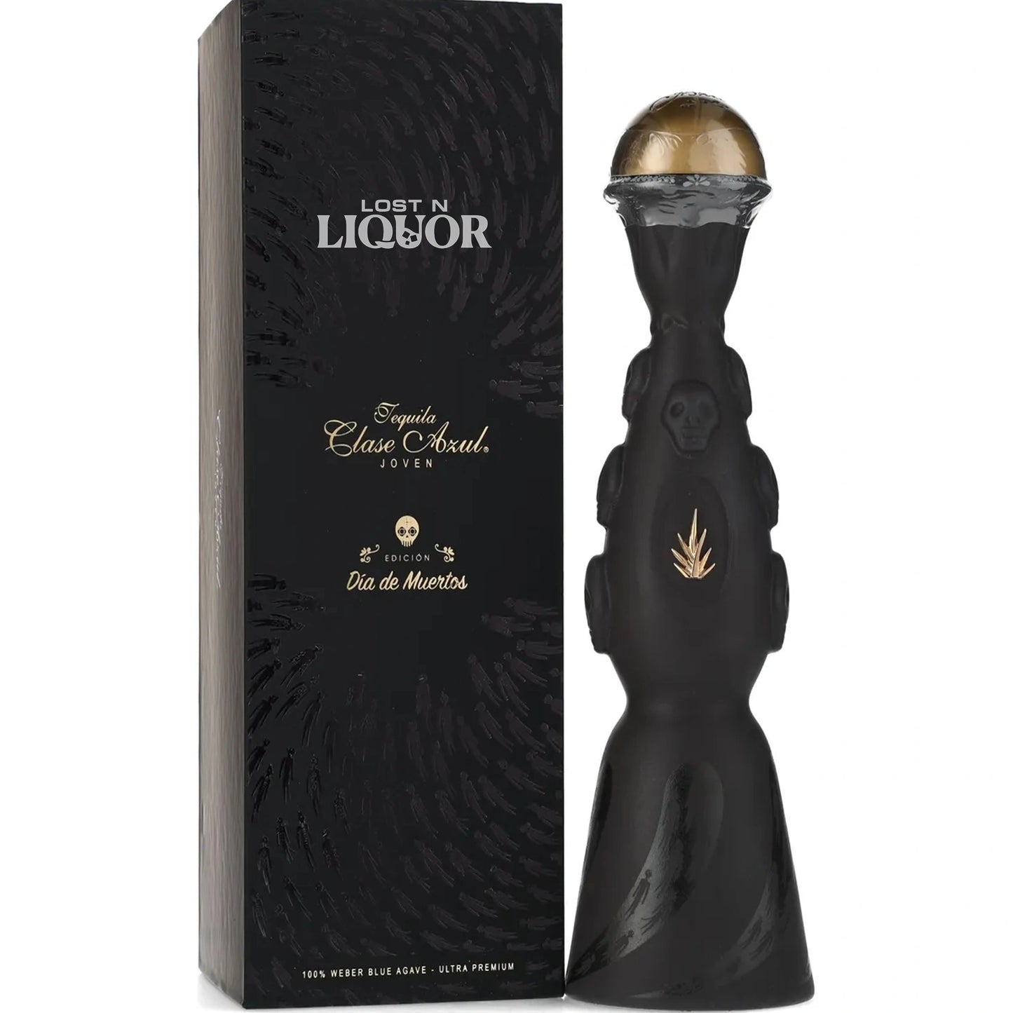 Clase Azul 'Dia De Muertos' Joven Tequila Decanter (2019, 1 Liter) With Box