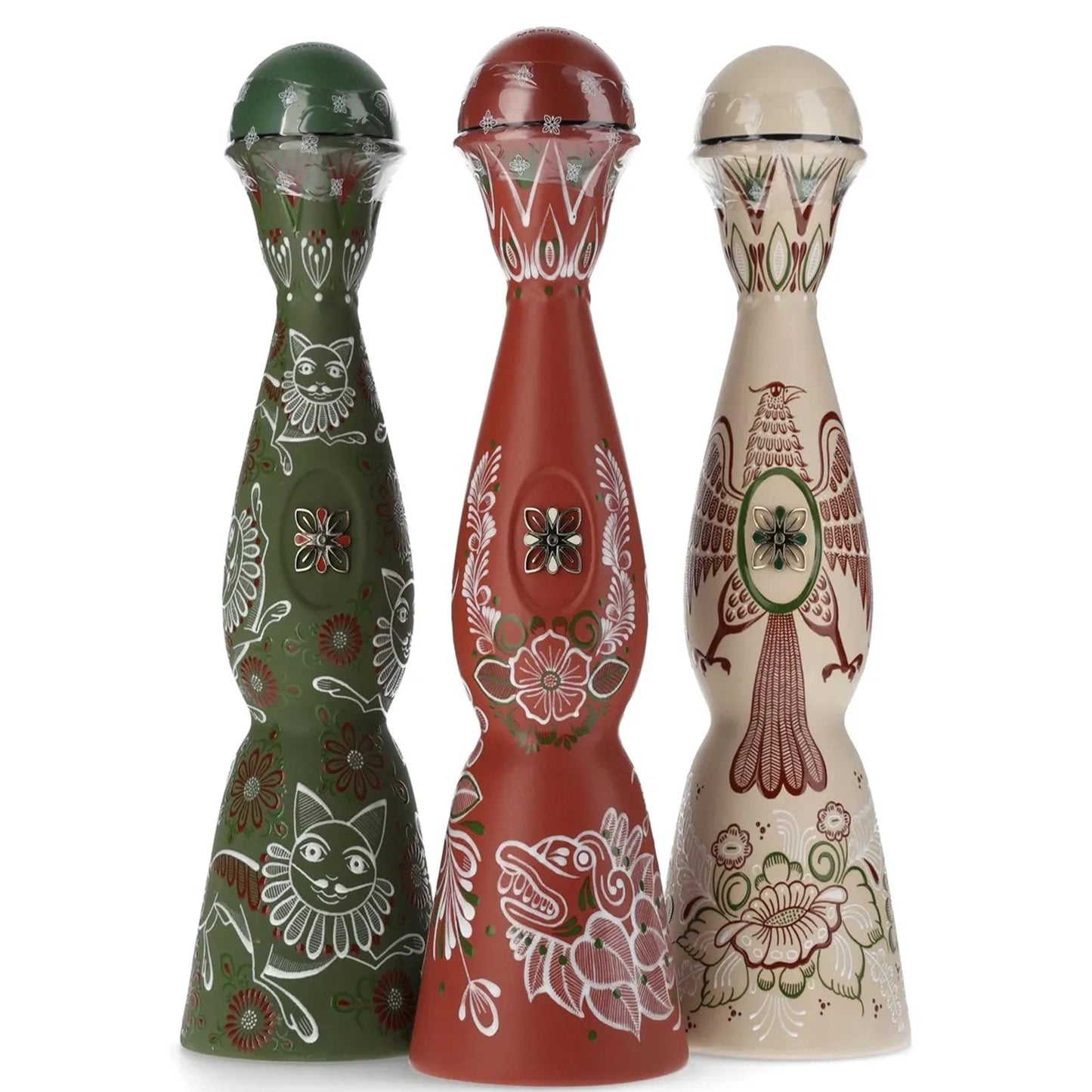 Clase Azul 'Master Artisans: Jimon Lopez' Extra Anejo Tequila Decanter Multipack (3 Bottles, 2024, 1 Liter)