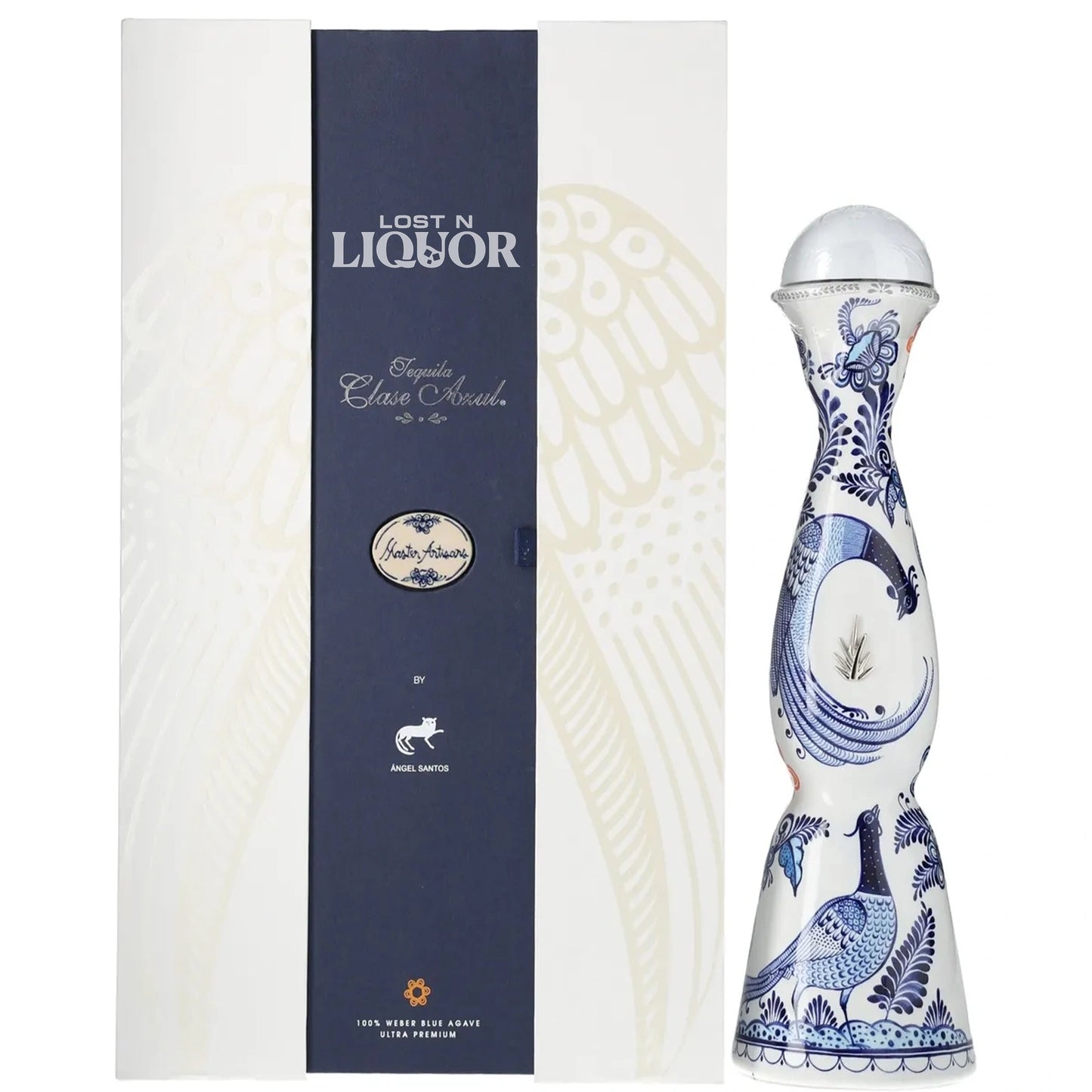 Clase Azul 'Master Artisans: Angel Santos' Extra Añejo Tequila Decanter (2021, 1 Liter) with box