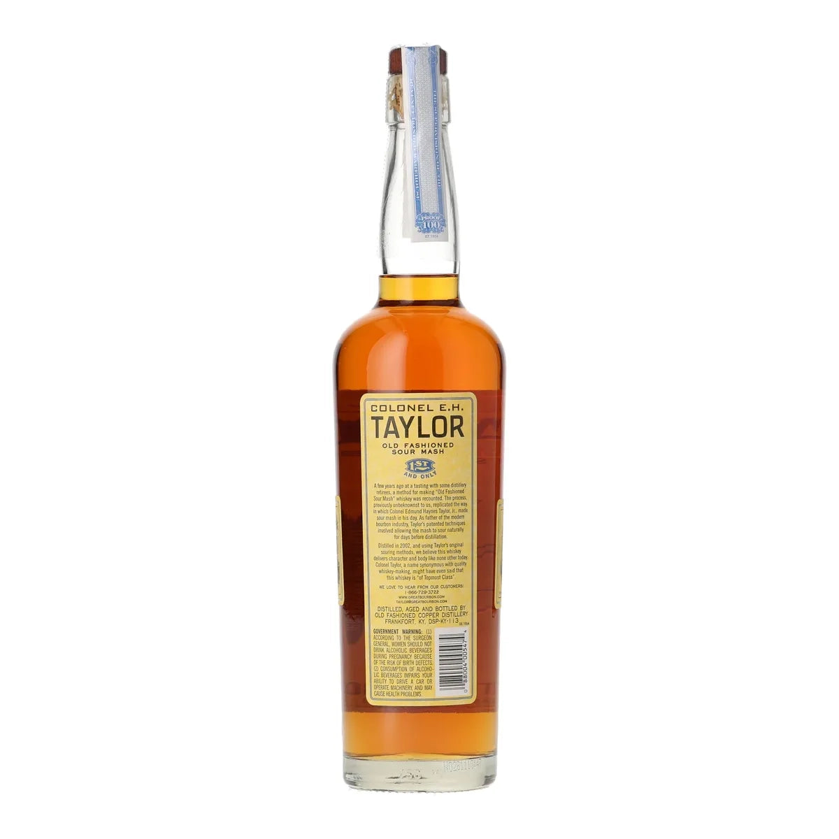 Colonel E.H. Taylor Old Fashioned Sour Mash Bourbon (2011)