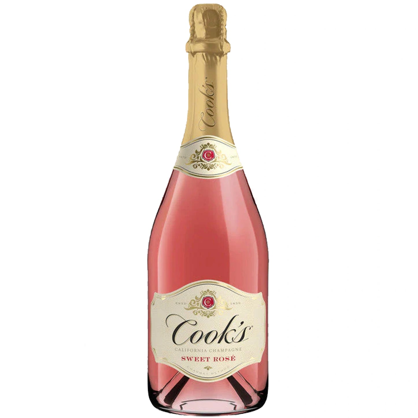 Cook's Blush Champagne Sweet Rose California