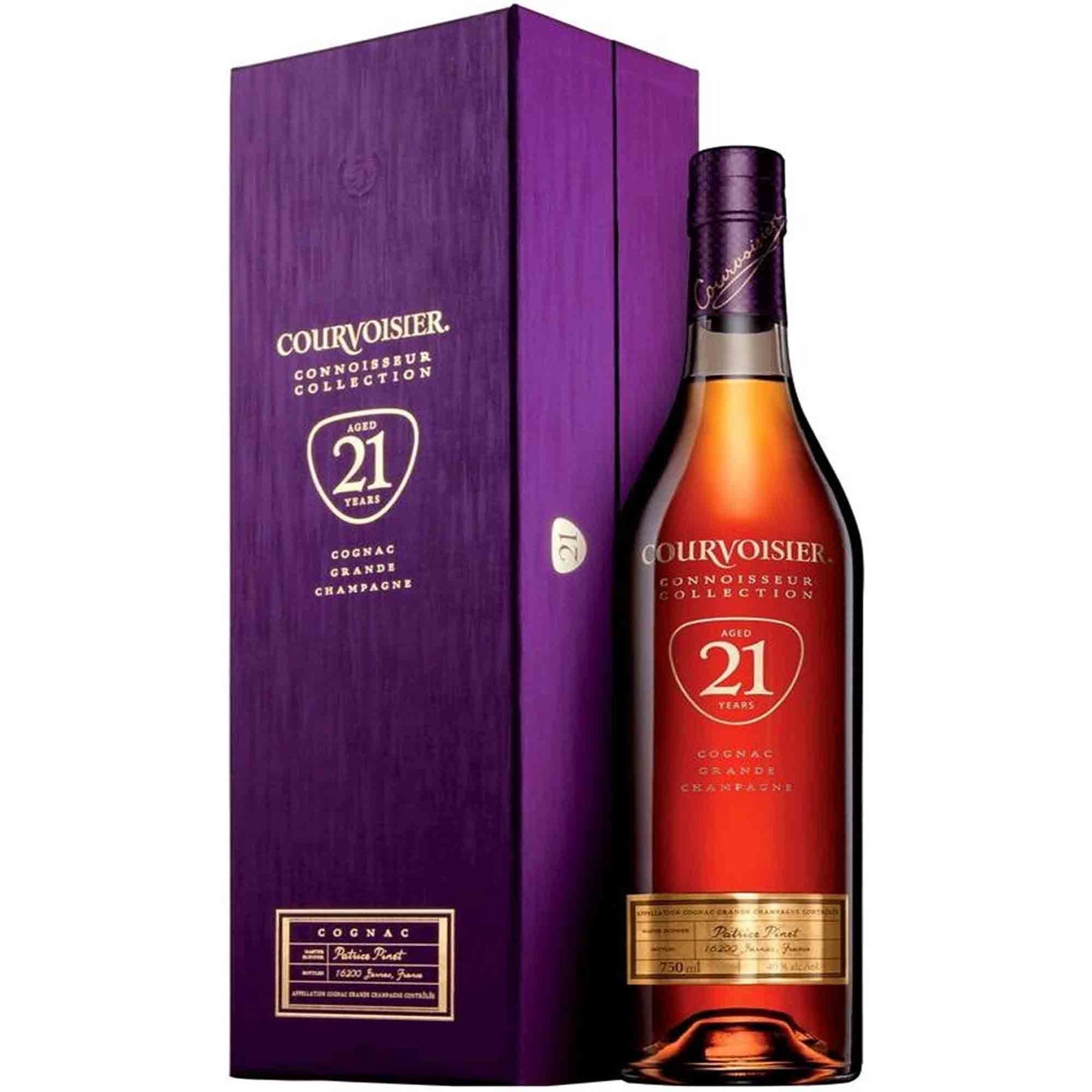 Courvoisier Aged 21 Years Grande Champagne Cognac_LostNLiquor.com