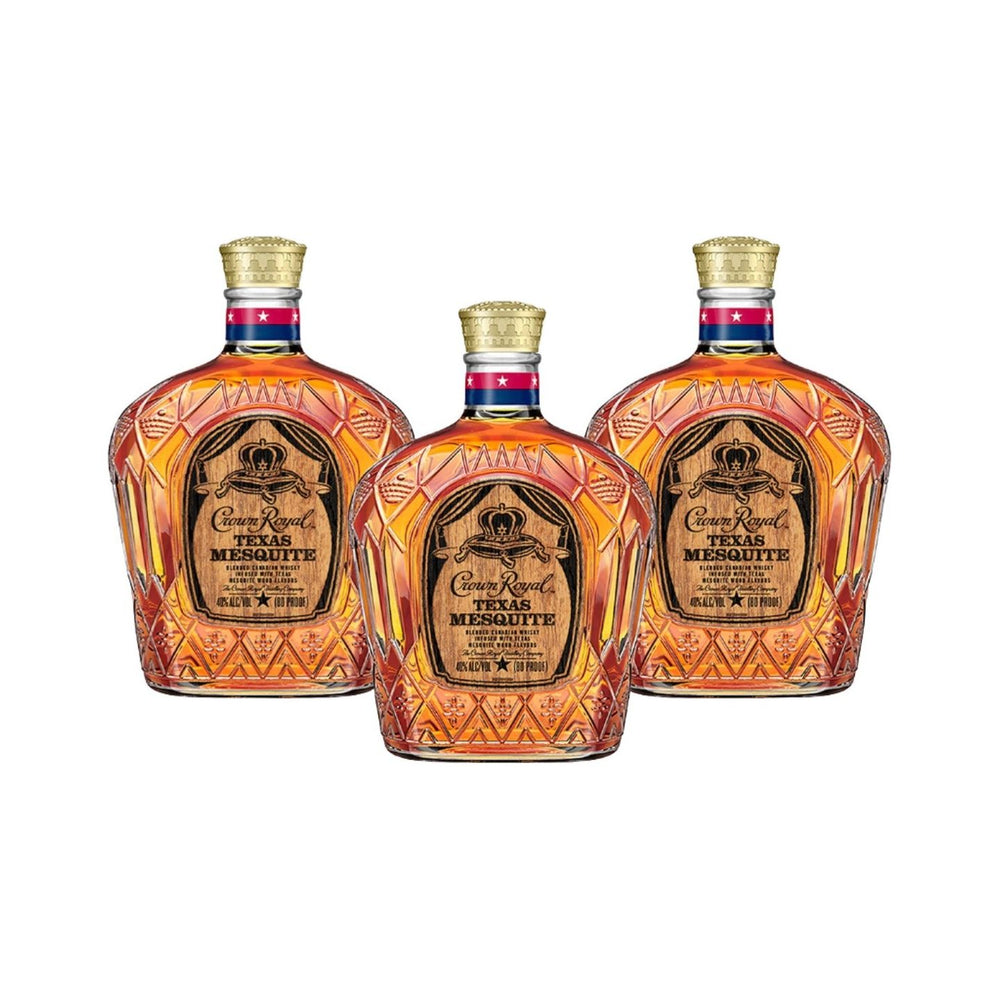 Crown Royal Texas Mesquite Blended Canadian Whiskey LostNLiquor