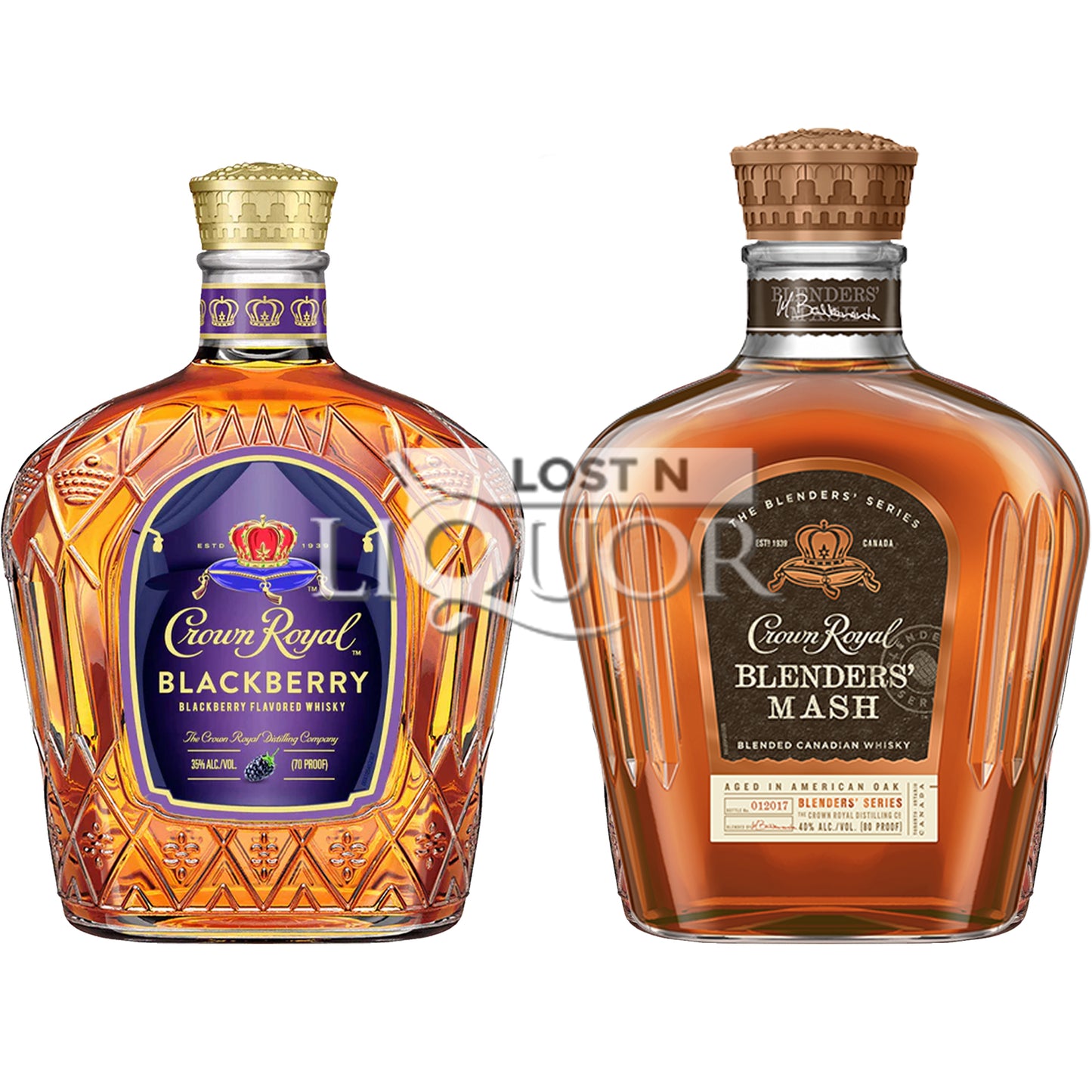 Crown Royal BlackBerry & Blenders Mash Bundle_LostNLiquor.com