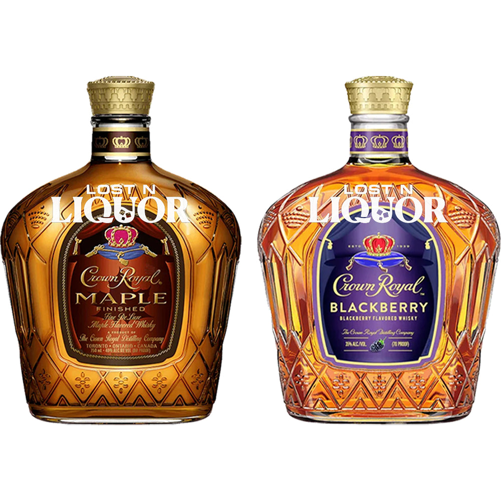 Crown Royal BlackBerry and Maple Bundle_LostNLiquor.com