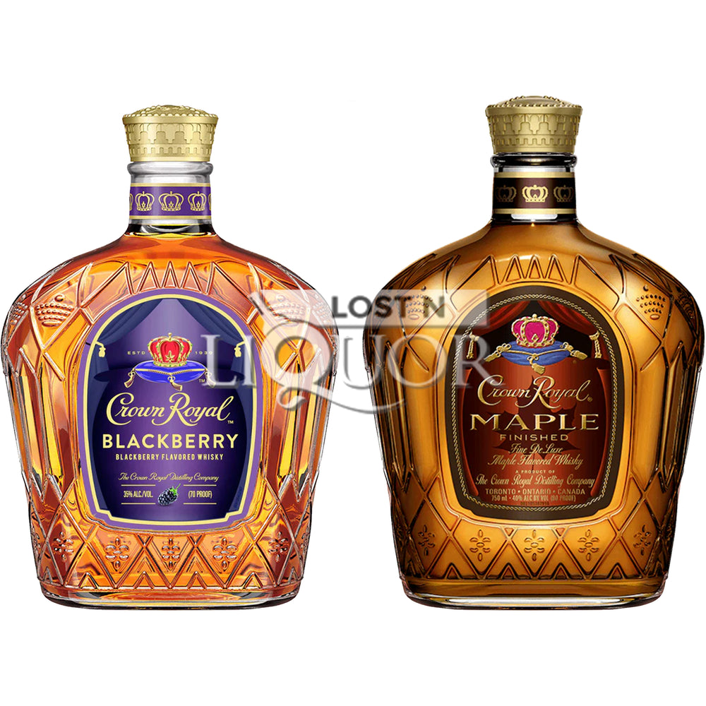 Crown Royal BlackBerry and Maple Bundle_LostNLiquor.com